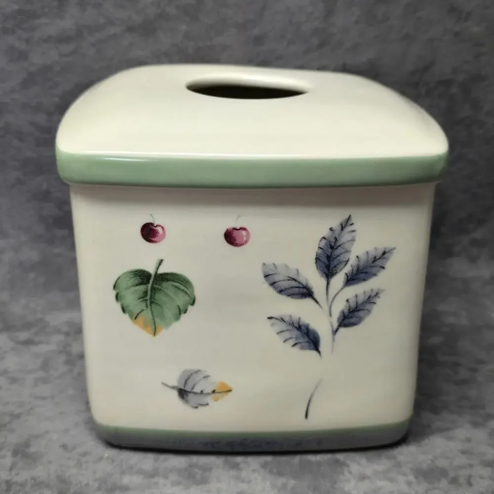 EX-CELL Nature Trail Boutique Box Tissue Box Cover Bathroom Accessory Home Decor